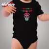 Dia De Muertos Cozy Baby Onesies