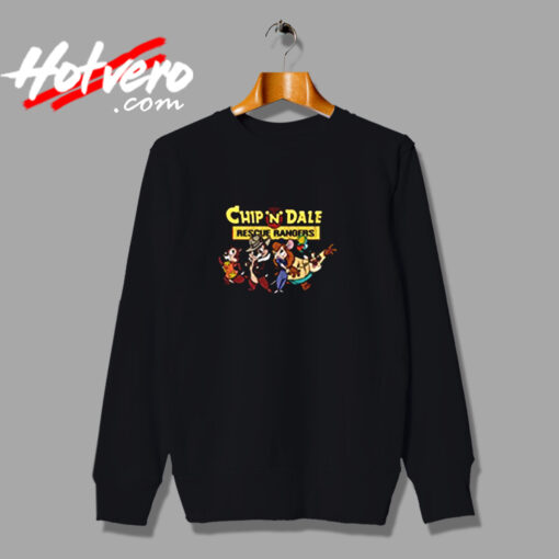 Disney Chip N Dale Goofy Group Rescue Urban Sweatshirt