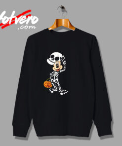 Disney Halloween Micke Mouse Skeleton Urban Sweatshirt