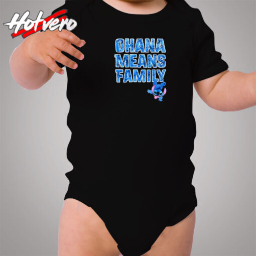 Disney Ohana Means Family Unisex Cozy Baby Onesies