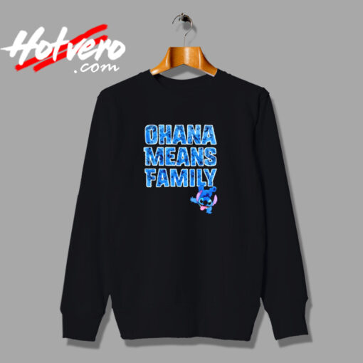 Disney Ohana Means Family Unisex Urban Sweatshirt