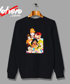 Disney Princess Funny Cover Cinderella Cute Urban Sweatshirt