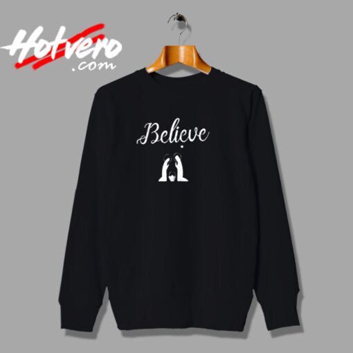 Distressed Believe Urban Sweatshirt