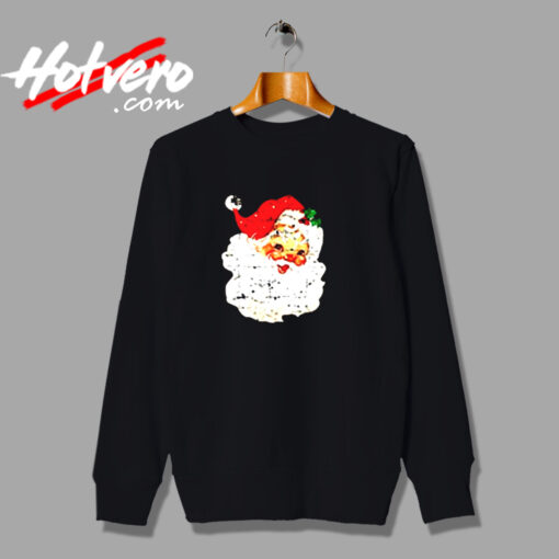 Distressed Vintage Santa Claus Urban Sweatshirt