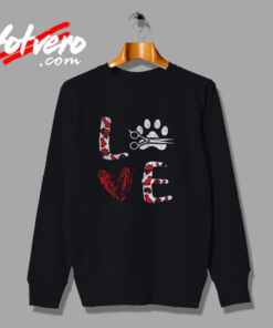 Dog Paw Love Urban Sweatshirt