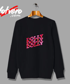 Dolly Parton Floral Print Urban Sweatshirt