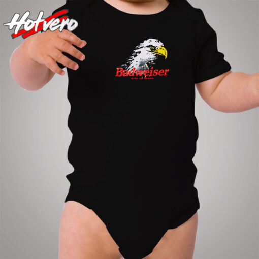 Eagle Budweiser King Of Beers Cozy Baby Onesies