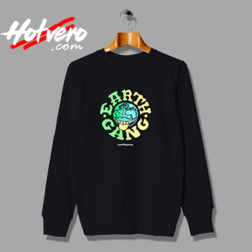 Earth Gang Ombre Globe Urban Sweatshirt