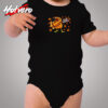 Eat Pizza Turkey Thanksgiving Cozy Baby Onesies