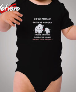 Elephant Free Mom Hugs Cozy Baby Onesies