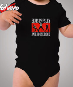 Elvis Presley Jailhouse Rock Logo Official Hoodie Cozy Baby Onesies