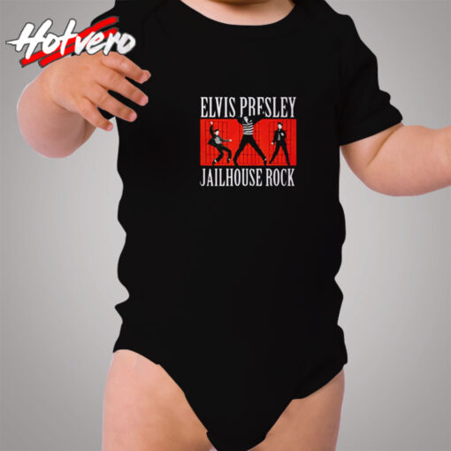 Elvis Presley Jailhouse Rock Logo Official Hoodie Cozy Baby Onesies