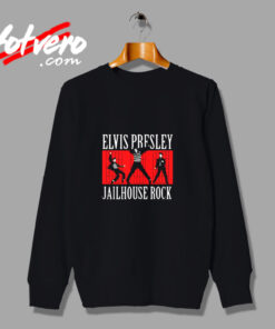 Elvis Presley Jailhouse Rock Logo Official Hoodie Urban Sweatshirt