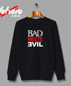 Eminem Rapper Bad Meets Evil Album Urban Sweatshirt