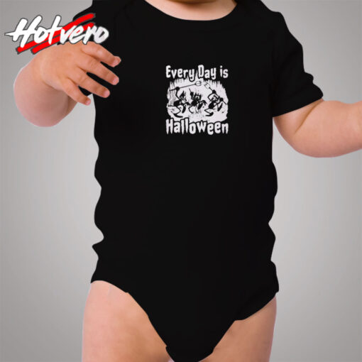 Every Day Is Halloween Cozy Baby Onesies