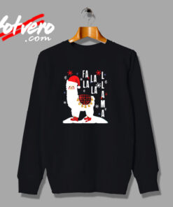 Fa La La Llama Santa Urban Sweatshirt