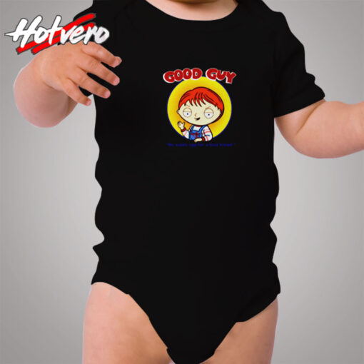 Family Guy X Child's Play Good Guy Chucky Stewie He Wants You Cozy Baby Onesies