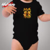 Flame Death Row Record Vintage Cozy Baby Onesies