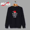 Forced Family Fun Sarcastic Christmas Urban Sweatshirt