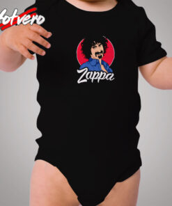 Frank Zappa Illustration Rock Musician Mothers Of Invention Cozy Baby Onesies