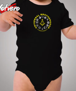 Freemason Universal Brotherhood Cozy Baby Onesies