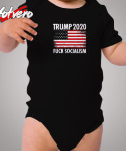 Fuck Socialism Socialist Usa Cozy Baby Onesies