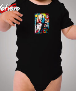 Fun Kult Batman Jocker Harley Quinn Cozy Baby Onesies