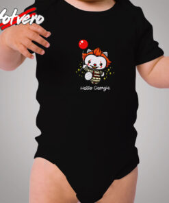 Funny Hello Kitty Joker Cozy Baby Onesies