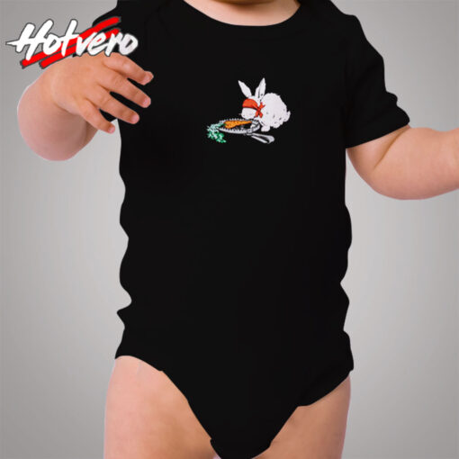 Funny Heritage Bunny Trap Cozy Baby Onesies