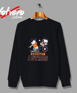 Funny Houston Charlie And Snoopy Baseball Urban Sweatshirt