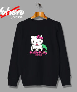 Funny Kitty Mermaid Urban Sweatshirt