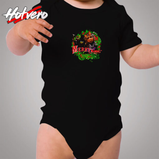 Funny Merry Muppet Christmas Cozy Baby Onesies