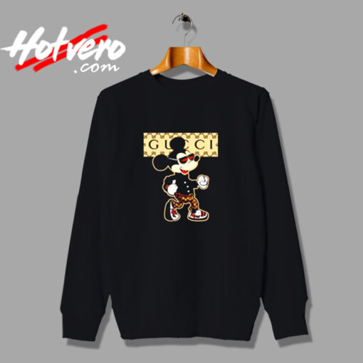 Funny Parody Gucci Mickey Mouse Urban Sweatshirt