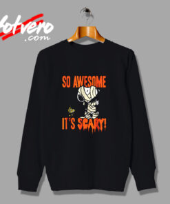 Funny Peanuts Halloween Snoopy Mummy Urban Sweatshirt