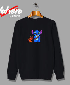 Funny Scooby Doo And Stitch Friend Urban Sweatshirt