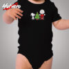 Funny Snoopy And Charlie Brown Christmas Cozy Baby Onesies