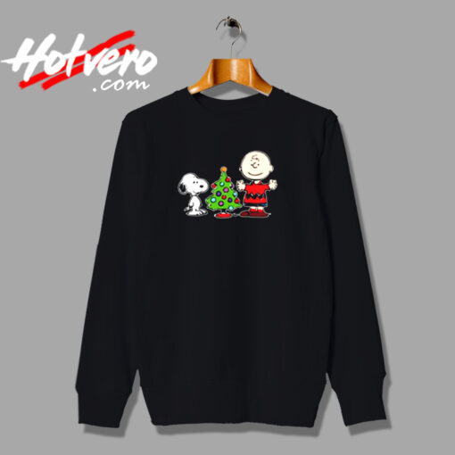 Funny Snoopy And Charlie Brown Christmas Urban Sweatshirt