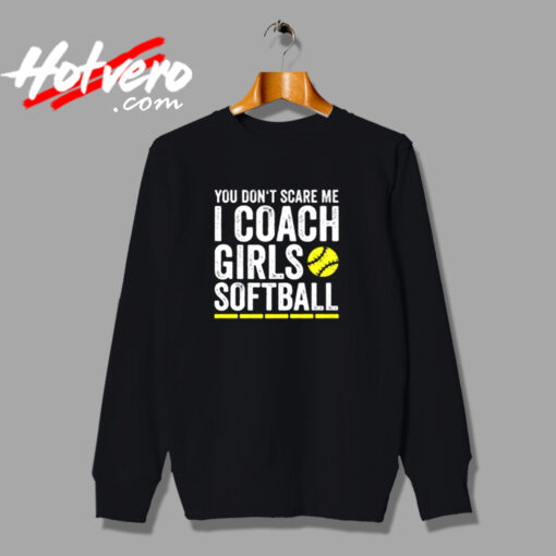 Funny Softball Coach Urban Sweatshirt