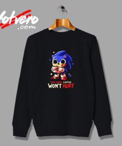 Funny Sonic One More Coffee Wont Hurt Urban Sweatshirt