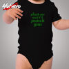 Funny St. Patty's Pinch Me And I'll Punch You Cozy Baby Onesies