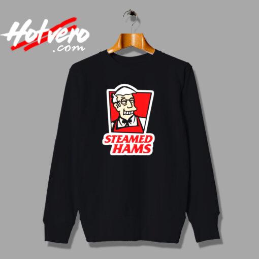 Funny Steamed Hams Kfc Simpson Urban Sweatshirt