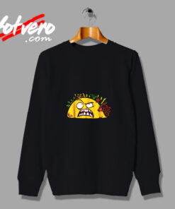 Funny Tacos Zombie Face Scary Halloween Urban Sweatshirt