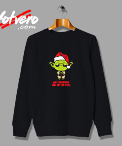 Funny Yoda May Christmas Be With You Urban Sweatshirt