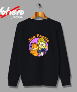 Garfield Cat And Tiger King Urban Sweatshirt