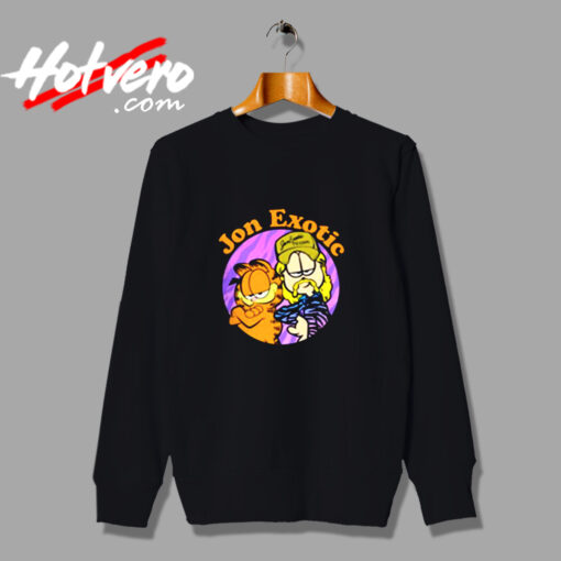 Garfield Cat And Tiger King Urban Sweatshirt