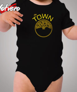 Golden State Warriors Logo Cozy Baby Onesies