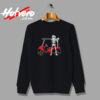 Golfer Skeleton Urban Sweatshirt