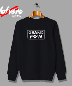 Grand Paw Dog Owner Grandpa Fathers Day Urban Sweatshirt