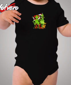 Grinch Animation Cozy Baby Onesies