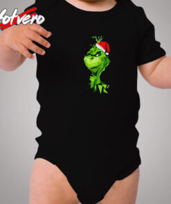 Grinch Cozy Baby Onesies